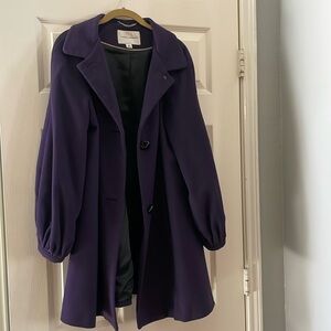 Elegant Banana Republic Purple Women's Coat